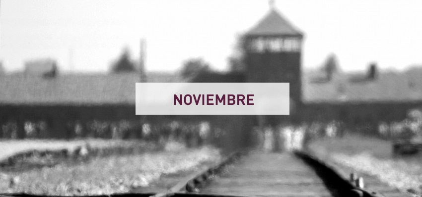 Cartel de actividad académica de noviembre